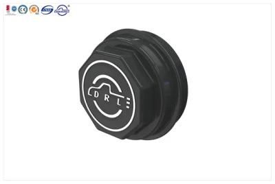 Hub Cap for Trailer Axle - American Type Black