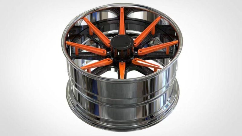 17~22 Inch Car Wheels Aviation Aluminum 6061 Custom Forged Alloy Wheels