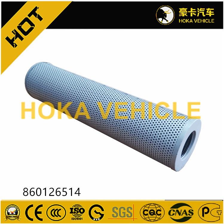 Crane Spare Parts Oil Return Filter 860126514 for XCMG Crane