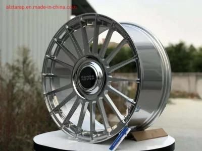 1 Piece Forged Aluminum Wheel with Polishing Finish Color