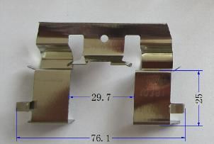 Disc Brake Hardware Kit Brake Pad Abutment Clip