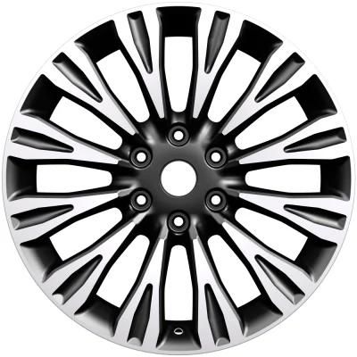 OEM/ODM Alumilum Alloy Wheel Rims 20X8.0 Inch 6X139.7 PCD 35 Et Black Machined Face and Lip for Passenger Car Concave/Meshdesign