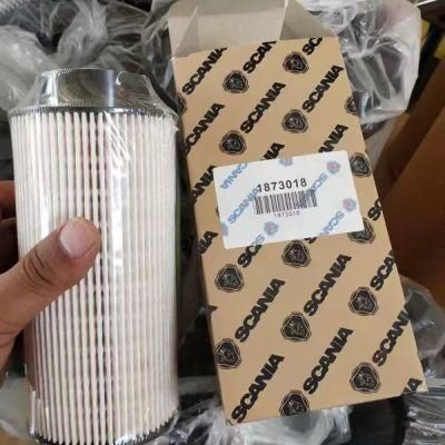 Fuel Oil Filter Element Diesel Filter OE 1873018 for Construction Machinery