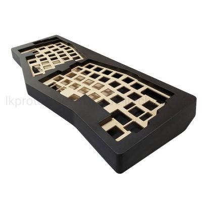 Case Custom CNC Anodized/Aluminum Keyboard Shell PVD Coating Brass Keyboard-Enclosure
