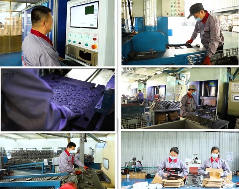 China Factory Price Semi-Mental Ceramics Brake Pad Car Parts for Toyota
