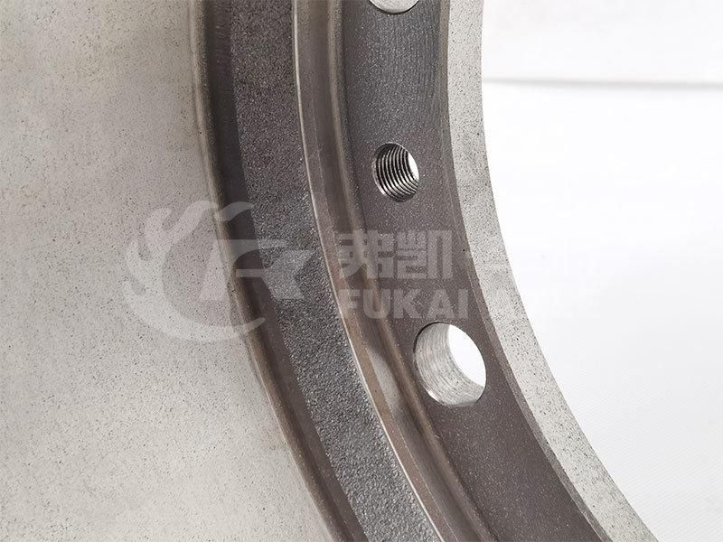 81.50110.0232 Front Brake Drum for Shacman Delong F3000 Truck Spare Parts