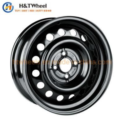 H&T Wheel 564103 15X6.0 PCD 4X98 Good Quality 15 Inch Steel Wheels for European Market
