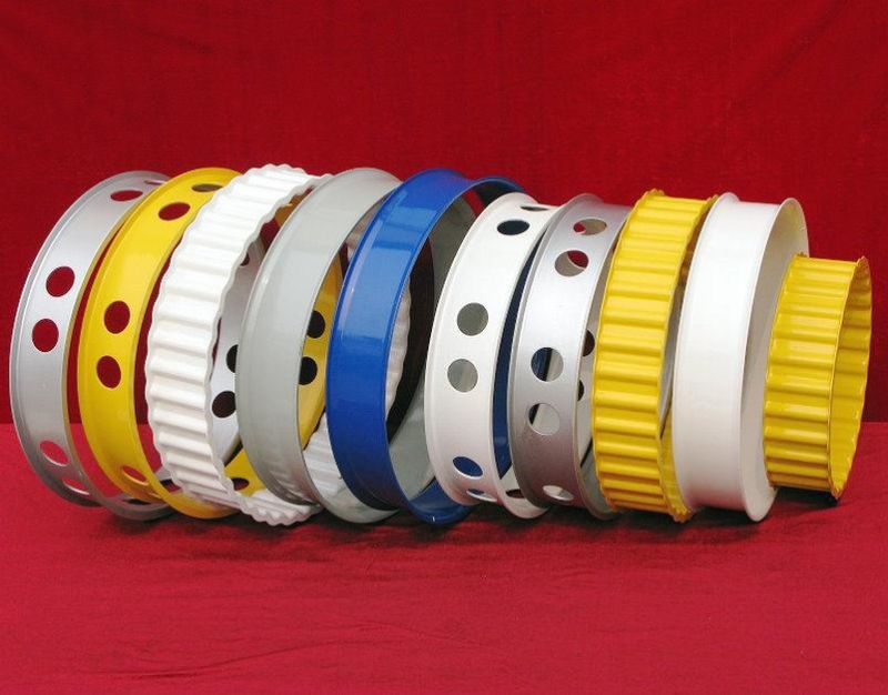 New Producing Heavy Duty Flat Channel Spacer Bands / Wheel Spacing / Dualwheel Rim Spacer /Corrugated Bands (20X4, 20X4.25, 20X4.5)