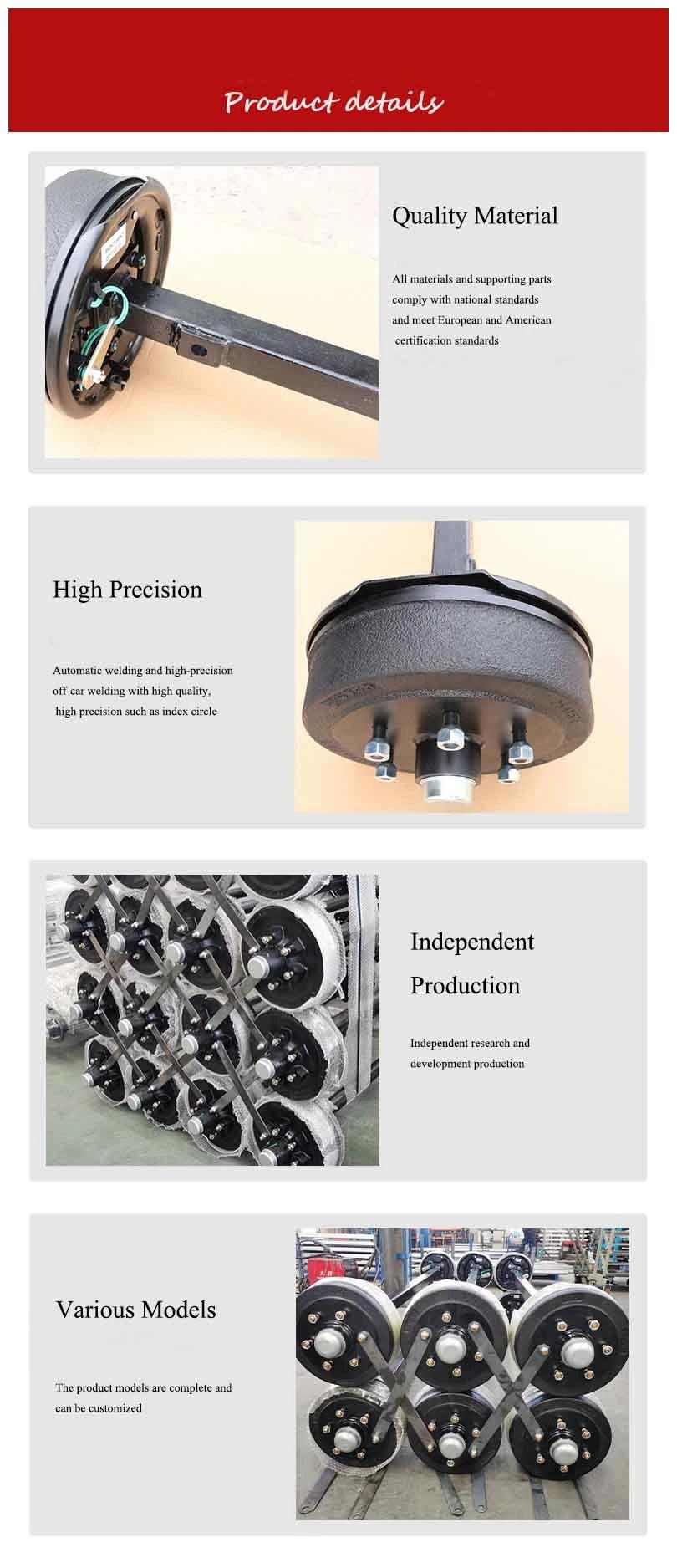 Hot Selling High Quality Trailer Parts & Accessories American Type Axle for Sale Provide Customization
