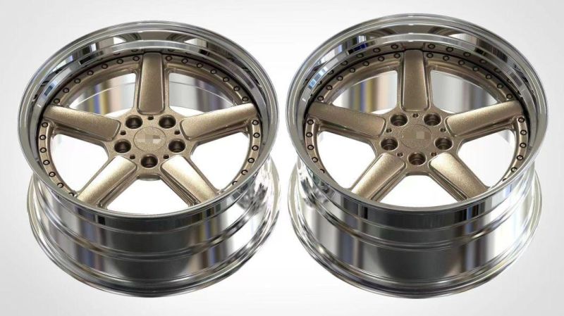 19 20 Inch Aviation Aluminum Alloy 5*114.3 Forged Car Wheel Rim