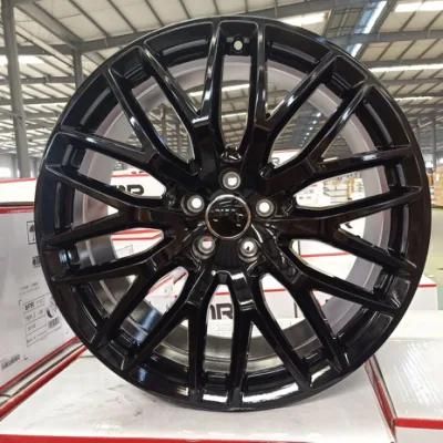 Highlight Black Alloy Wheel Rim for Car Aftermarket Design with Jwl Via Wholesale Rims Impact off Road Wheels