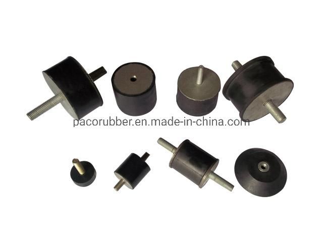 M4 M6 M8 M12 Thread Rubber Bonded Parts Anti Vibration Isolator Rubber Mount Rubber Buffer Damper Rubber Shock Absorber
