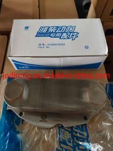 Vg1500010334 Oil Cooler Sinotruk HOWO Truck Spare Parts