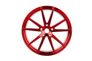 16-24 Inch Customized Forged Aluminum Alloy Candy Red Color Wheels for Passenger Car