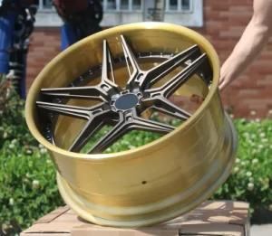 Forged Car Rim Customize 2 PCS 18&prime;&prime; 19&prime;&prime; 20&prime;&prime; 21&prime;&prime; 22&prime;&prime; 24&prime;&prime; Inch Barrel Lip From China Forged Wheels