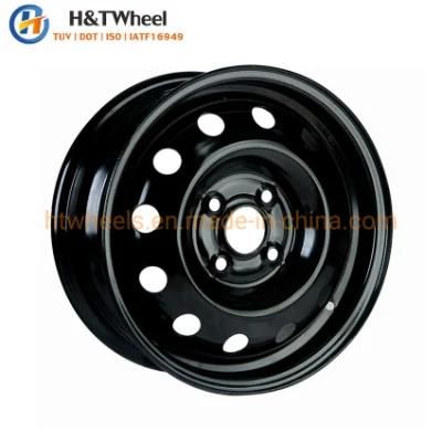 H&T Wheel 444201 14 Inch 14X5 4X100 Car Steel Wheels Rims for Sale