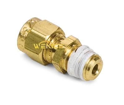 Air Transmission Fittings Brass Male Connector for Air Brake Line