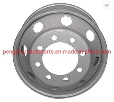 22.5X8.25 8 Holes PCD 285 for Mitsubishi Truck Steel Wheel Rim Jantes Pour Camion Llanta De Camion