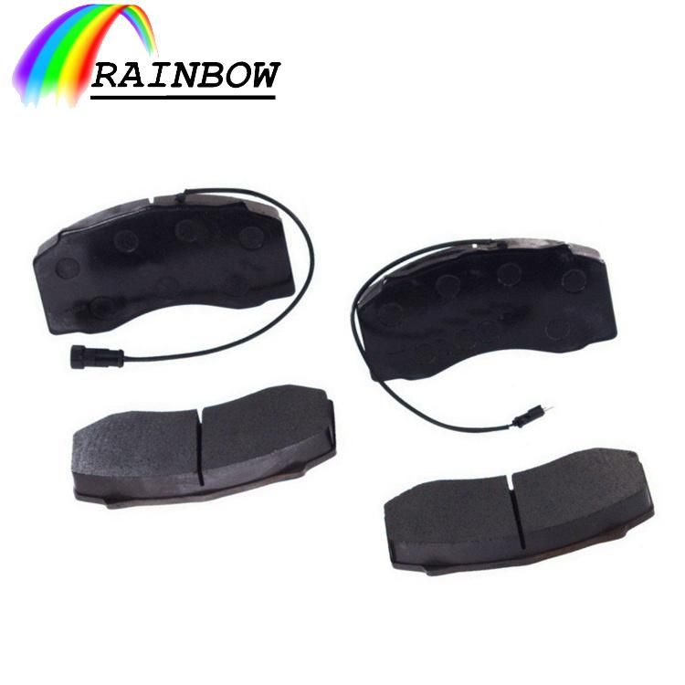 Reliable Auto Spare Parts Front and Rear Axle Semi-Metallic/Low-Metal/Organic Brake Pads/Brake Disc/Liner/Block Bbu8177 for Iveco