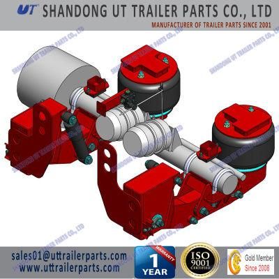 9 Tons Air Ride Suspension for 146mm Round Axle Beam with Lift Axle
