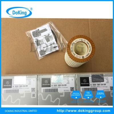High Quality Engine Part Paper Material Auto Oil Filter 0001802609