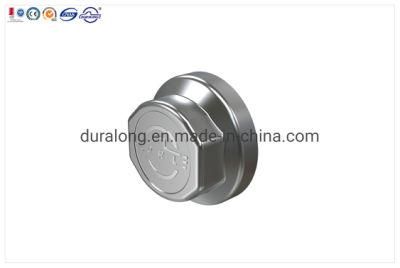 Hub Cap for Trailer Axle - German Type 12 Tons Silver