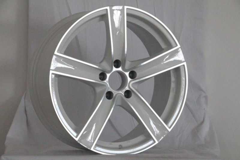 18X8.0 Black 5spoke Alloy Wheel Replica