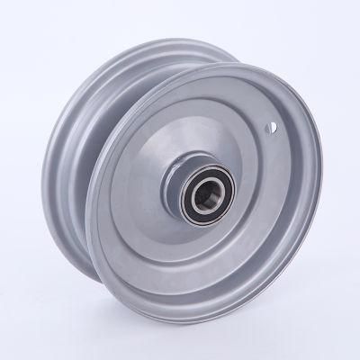 Yuefei Wheel Rim Steel Wheel Lawn Mower Wheel 2.50X8 with Bearing for Garden Tractor Use