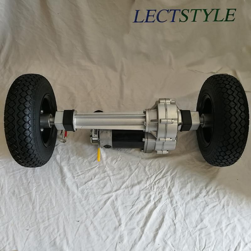 24V 800W 125rpm Electric Differential Drive Transaxle on Powering Golf Trolley and Motorised Trolley