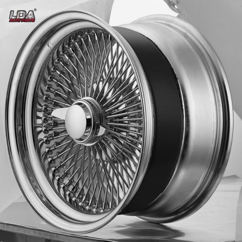 18-26 Inch Luxury Alloy Wire Wheel Spoke Wheel Aluminium Spoke Wheel Wire Wheel for Dodge Ford Chev GM
