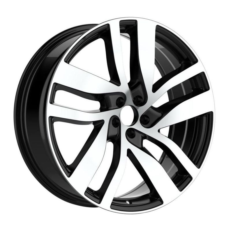 20inch Black Machine Face Alloy Wheel Replica