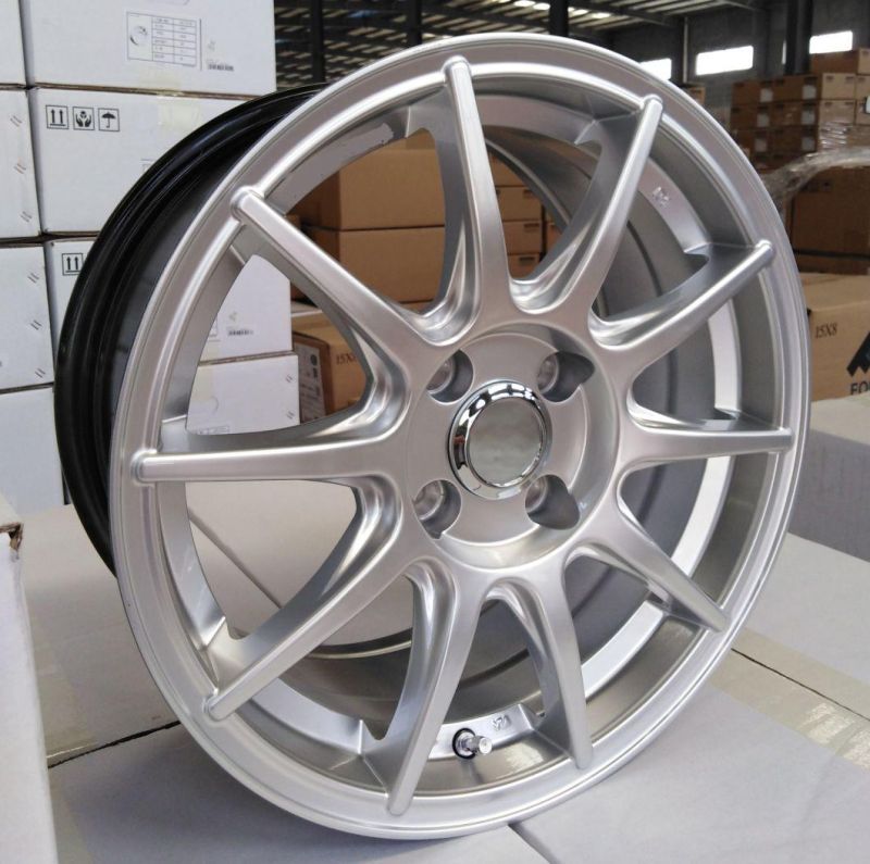15X7.0 Inch Et 35 PCD 4X100 Aluminum Alloy Wheel Rim for Car Concave Wheel Factory Manufactuerer for Toyota/BMW/Audi/Jeep/VW Replica Wheel Auto Parts