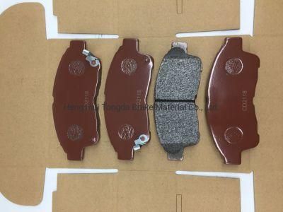 CD2118M Semi-Metallic Ceramic Brake Disc Pads Auto Parts Front Car Accessories for Toyota Lexus