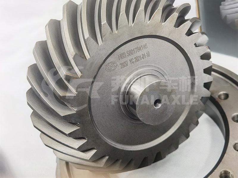 42104456 37/28 Middle Axle Bevel Gear for Saic-Iveco Hongyan Genlyon H8b Truck Spare Parts