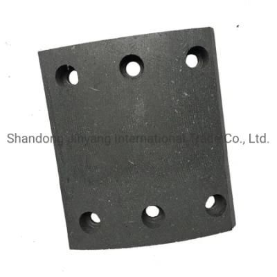 Sinotruk Weichai Spare Parts HOWO Shacman Heavy Duty Truck Chassis Parts Factory Price Brake Pad Brake Lining Wg9100440027