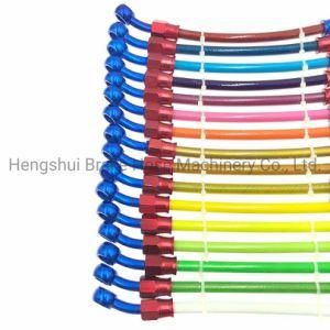 High Quality Factory Provide Motorcycle or Car Parts Brake Line Rouber Hose with Stainless Steel Fitting