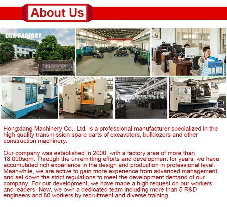 Capping Transmission Cover for Assembly of Excavator, Bulldozer