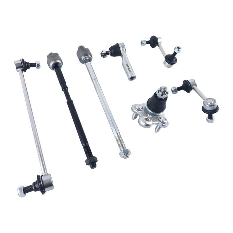 7 Pieces Suspension Kit Includes Front&Rear Stabilizer Link, Tie Rod End, Ball Joint for Honda CRV 2007-2009