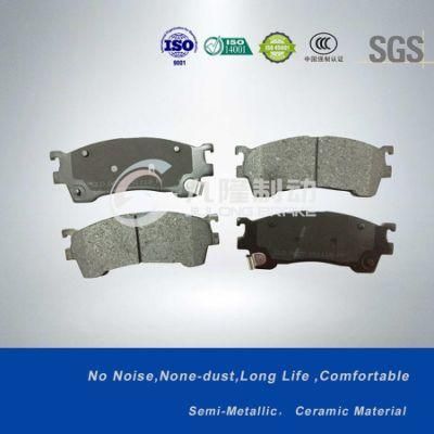 OEM Car Parts Auto Parts Front Alex Ceramic and Semi-Metallic Disc Brake Pads for Mazda (D637 /CBY1)
