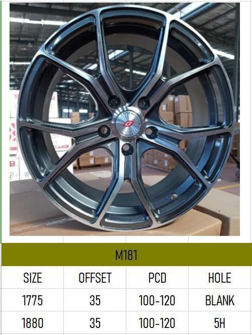 M181 Aluminium Alloy Car Wheel Rim Auto Aftermarket Wheel