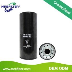 Auto Trucks Parts Wholesale OEM Tractor Excavator Oil Filter for John Deere Engines 600-211-1231