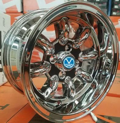 13 14inch Muscle American Alloy Wheels with Deep Dish Machine Lip
