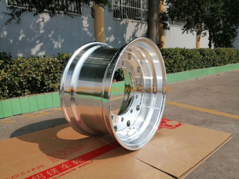 17.5X6.75 Alloy Truck Wheels with Trapezoid Wind Holes