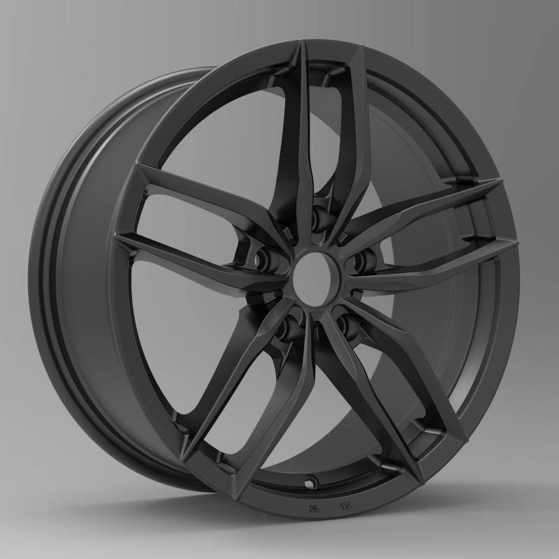 17/18 Inch 5X100-120 Black Finish for Passenger Car Wheel Car Tires China Professional Manufacturer Alumilum Alloy Wheel Rims