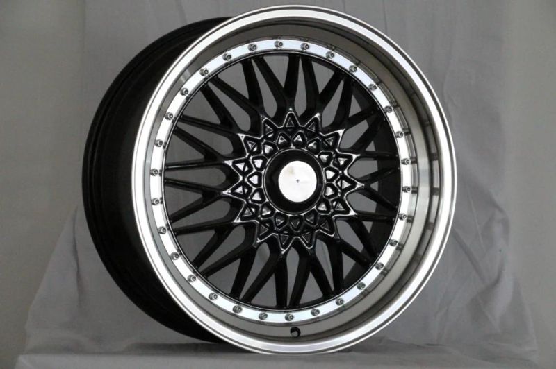 Custom Size Aluminum Silver Alloy Wheels with for BBS Passenger Car Wheels