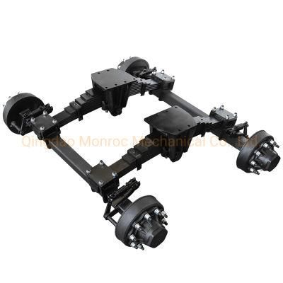Two Axles Bogie Suspension for off-Road Vehicle/Agricultural Vehicle/Trailer 14t 80sq.