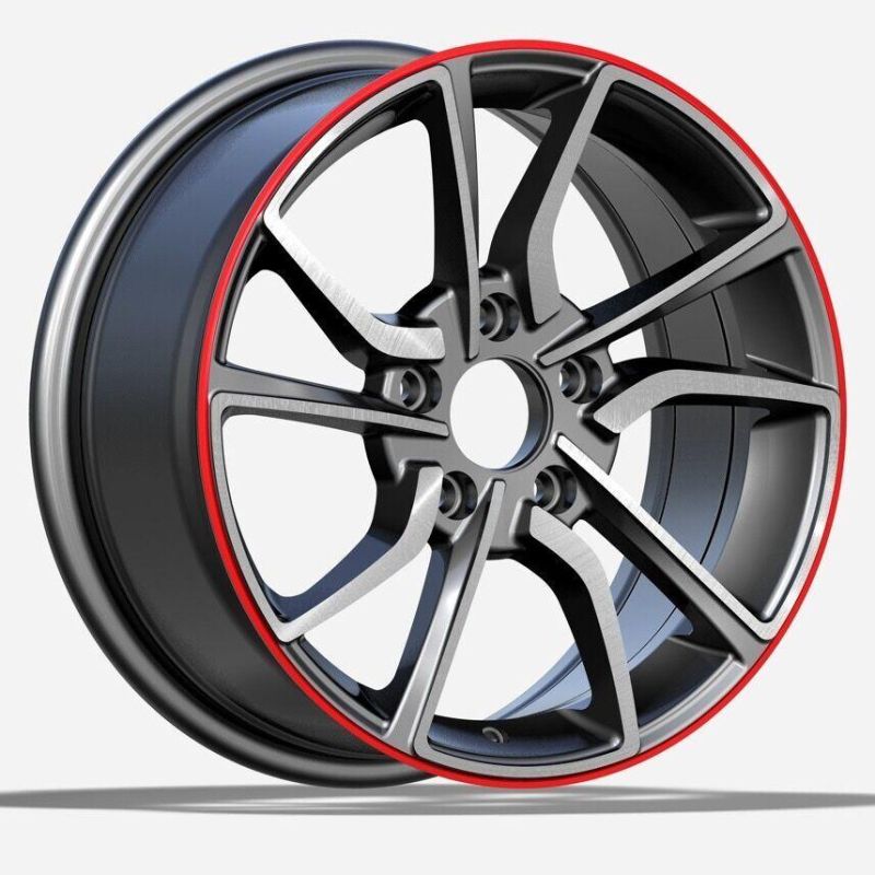 16X7.0 Red Lip Wheel Rim Replica