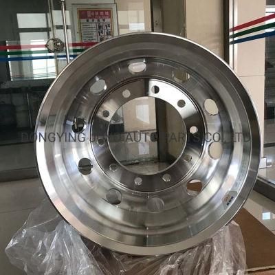 China Export High Quality Hot - Selling Models, Forged Aluminum - Magnesium Alloy Wheels, Suitable for Heavy Trucks and Buses22.5*11.75