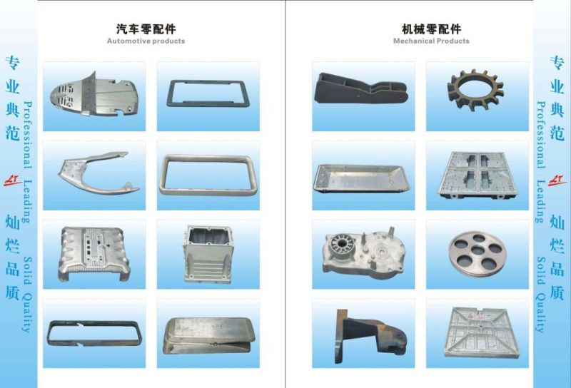 Custom Aluminum Die Casting Auto Cylinder Hardware with CNC Machining