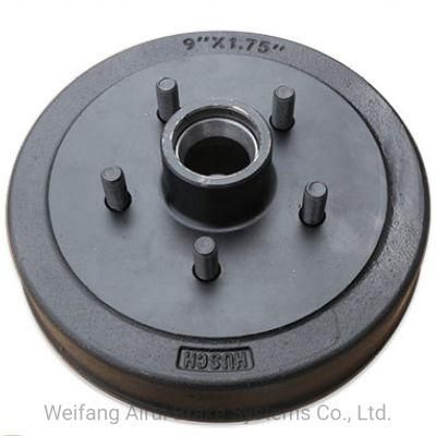 9 Inch Landcruiser Wheel Pattern Brake Drum for Trail Gate Trailers 6 Studs 139.7mm PCD